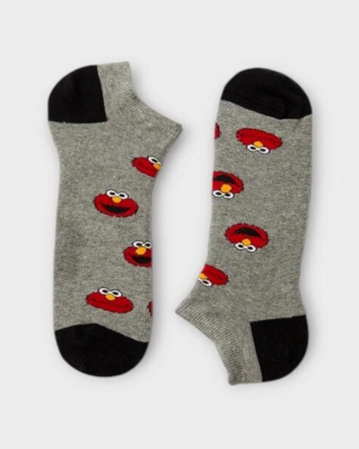 BeSocks Sneaker Socke Bio-Baumwolle - ELMO – Ansicht 4