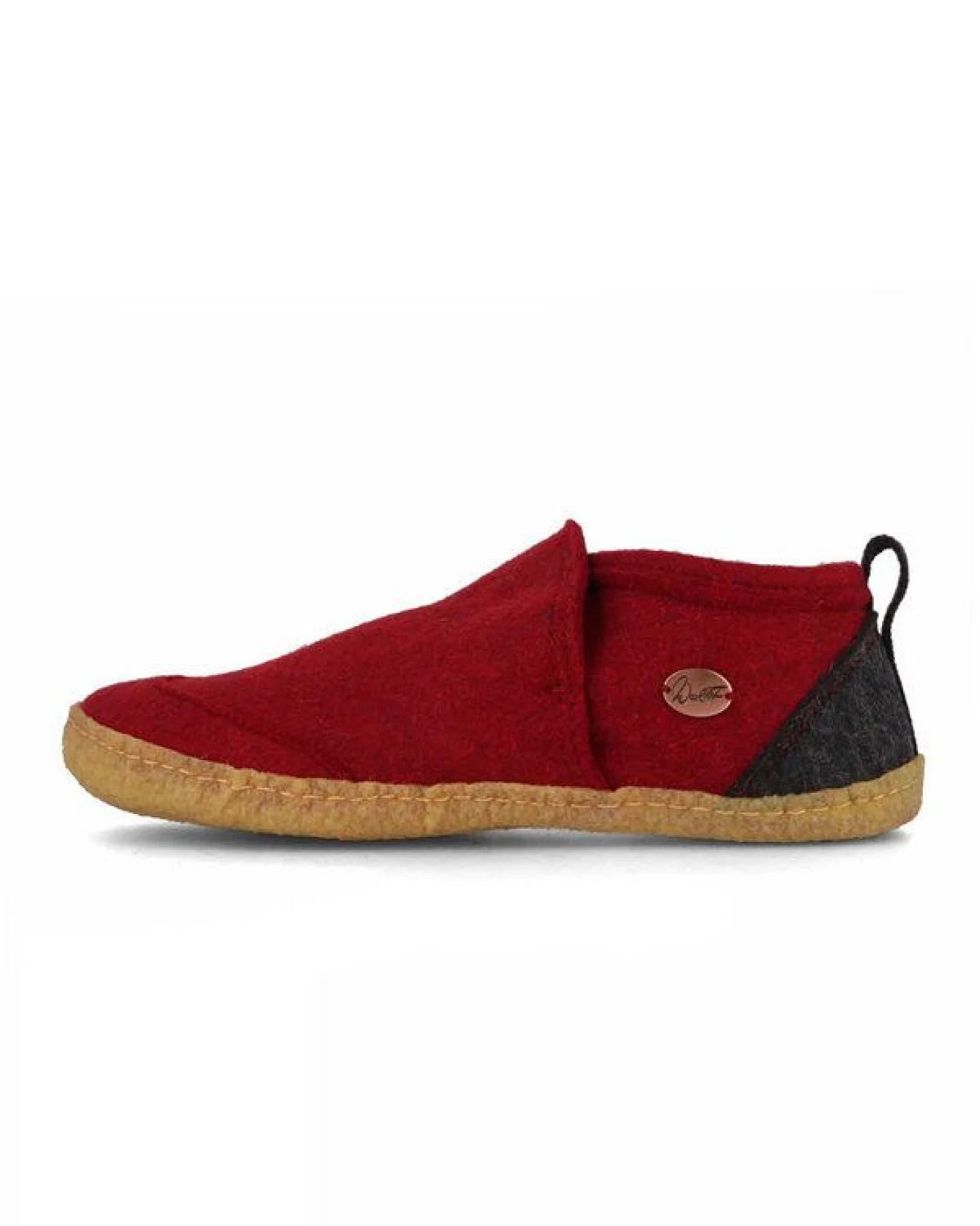 WoolFit Hausschuhe 'Taiga' mit Naturgummisohle, 100% Wolle – Ansicht 4