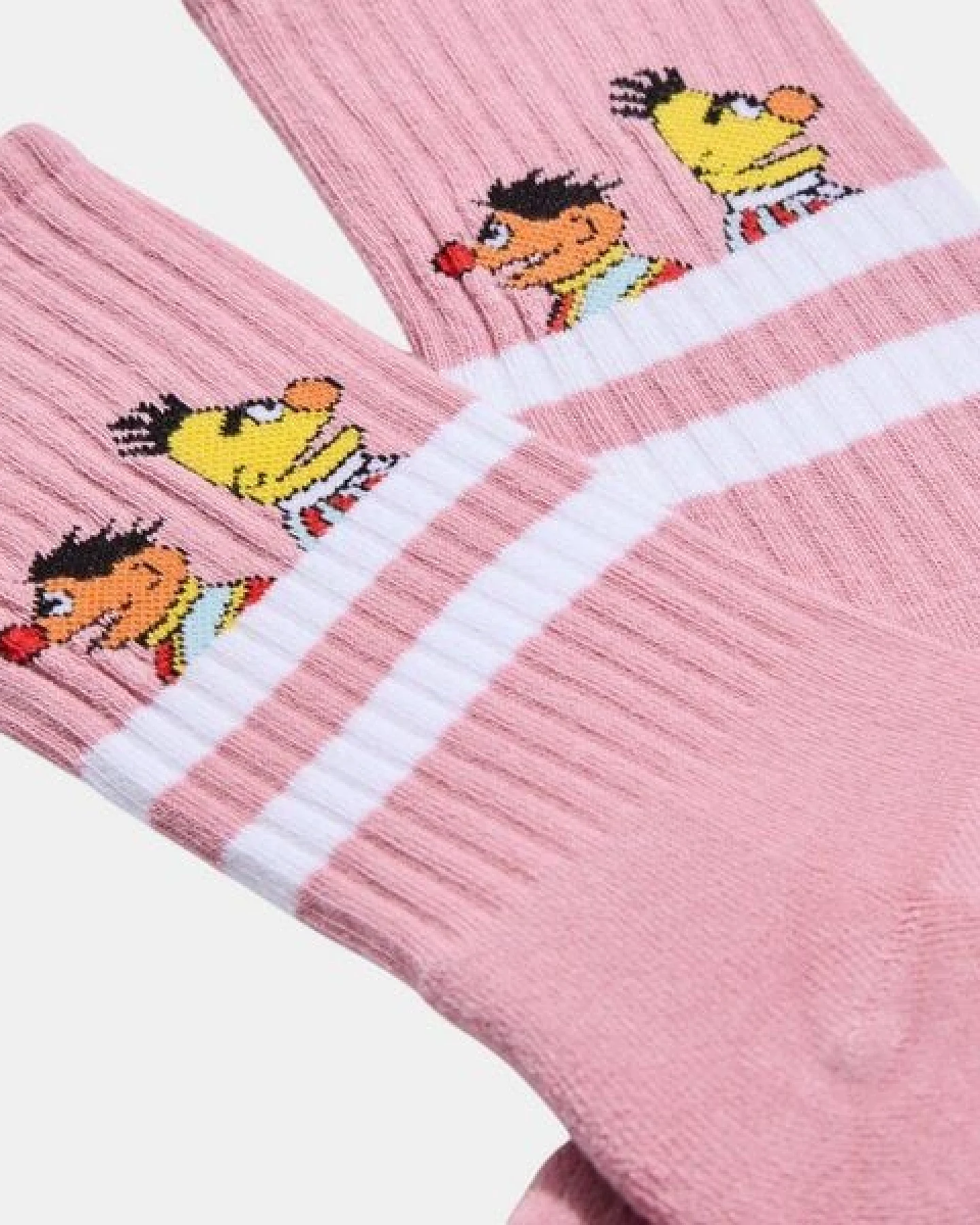 BeSocks Bio-Tennissocken in rose - Ernie und Bert – Ansicht 4