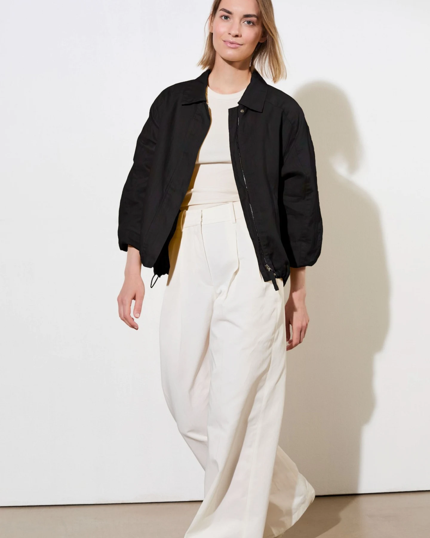 Jacke Chevery Schwarz – Ansicht 2