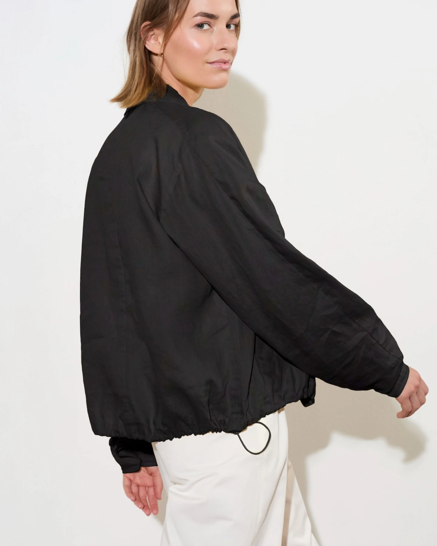 Jacke Chevery Schwarz – Ansicht 3