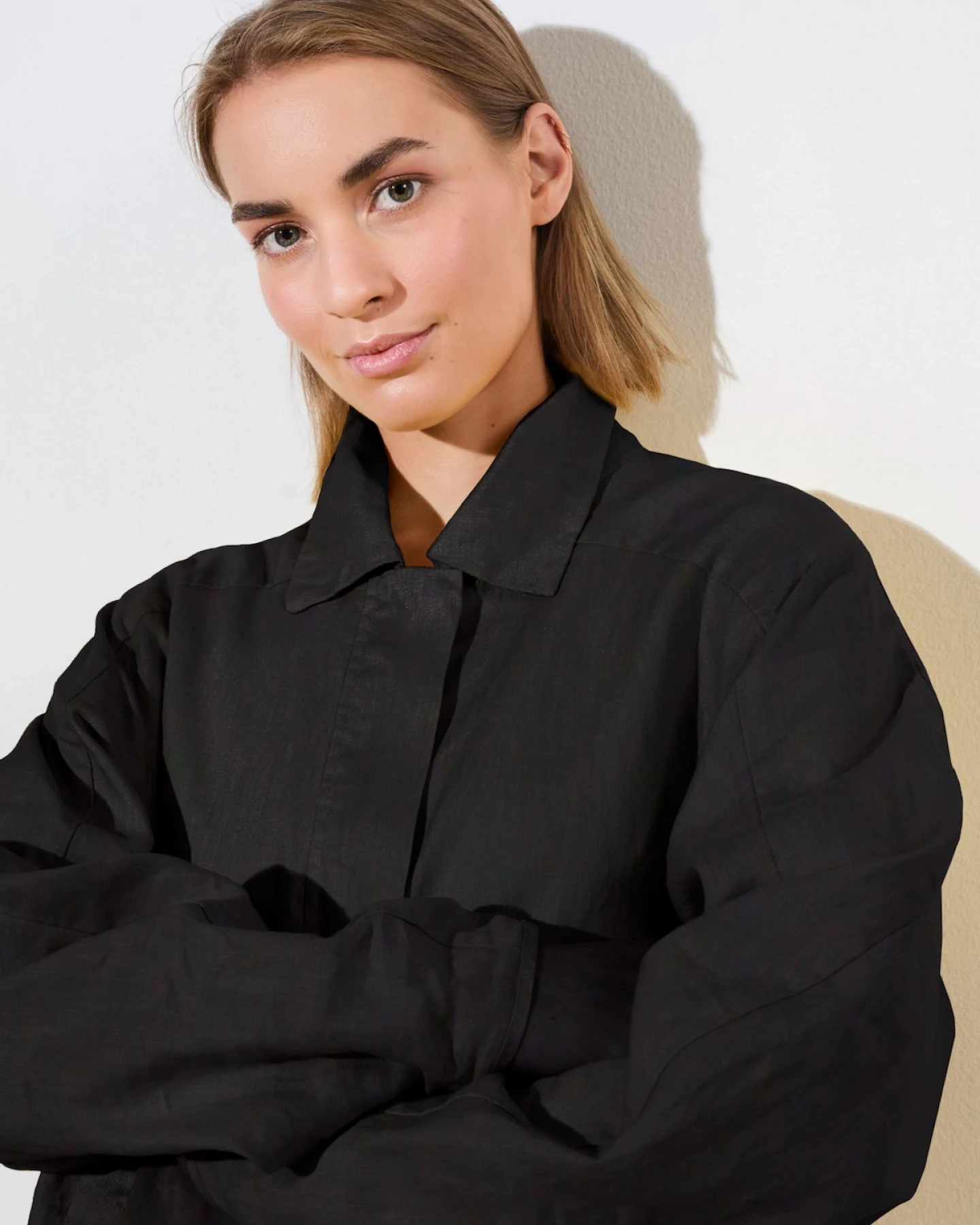Jacke Chevery Schwarz – Ansicht 4