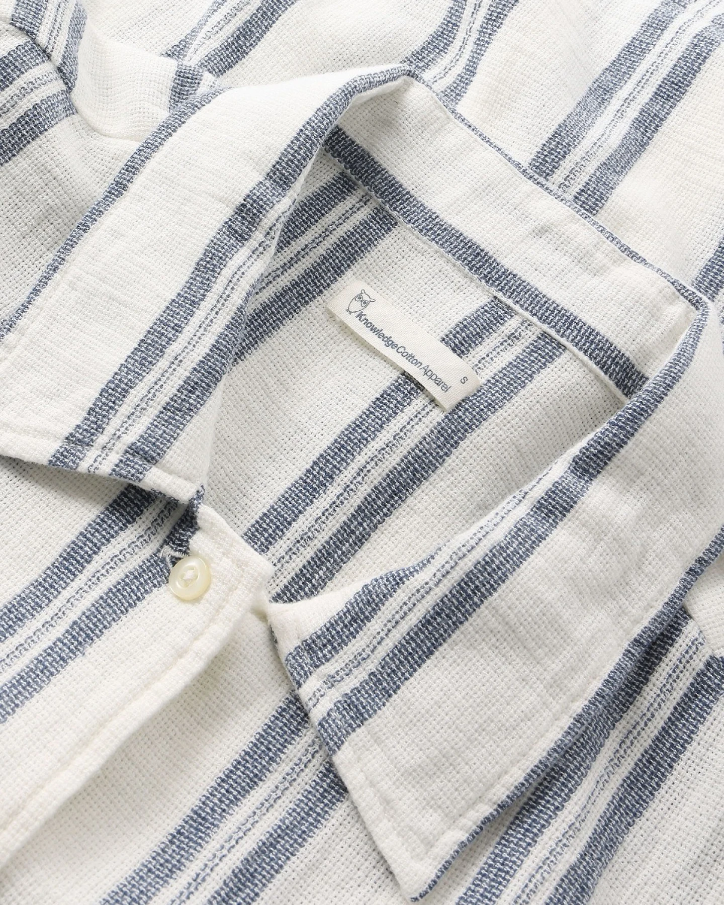 Hemd Striped Short Sleeved Blau – Ansicht 3