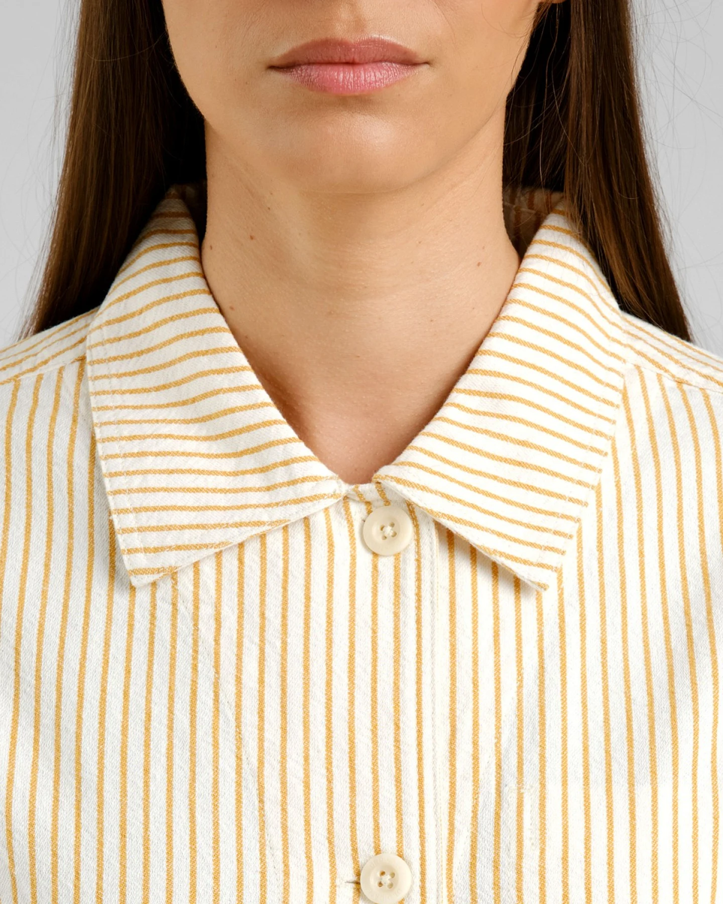 Jacke Stiby Work Stripe Gelb – Ansicht 4