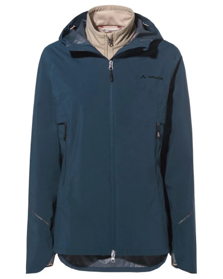 Vaude - Women's Yaras 3in1 Jacket - Fahrradjacke Gr 36 blau
