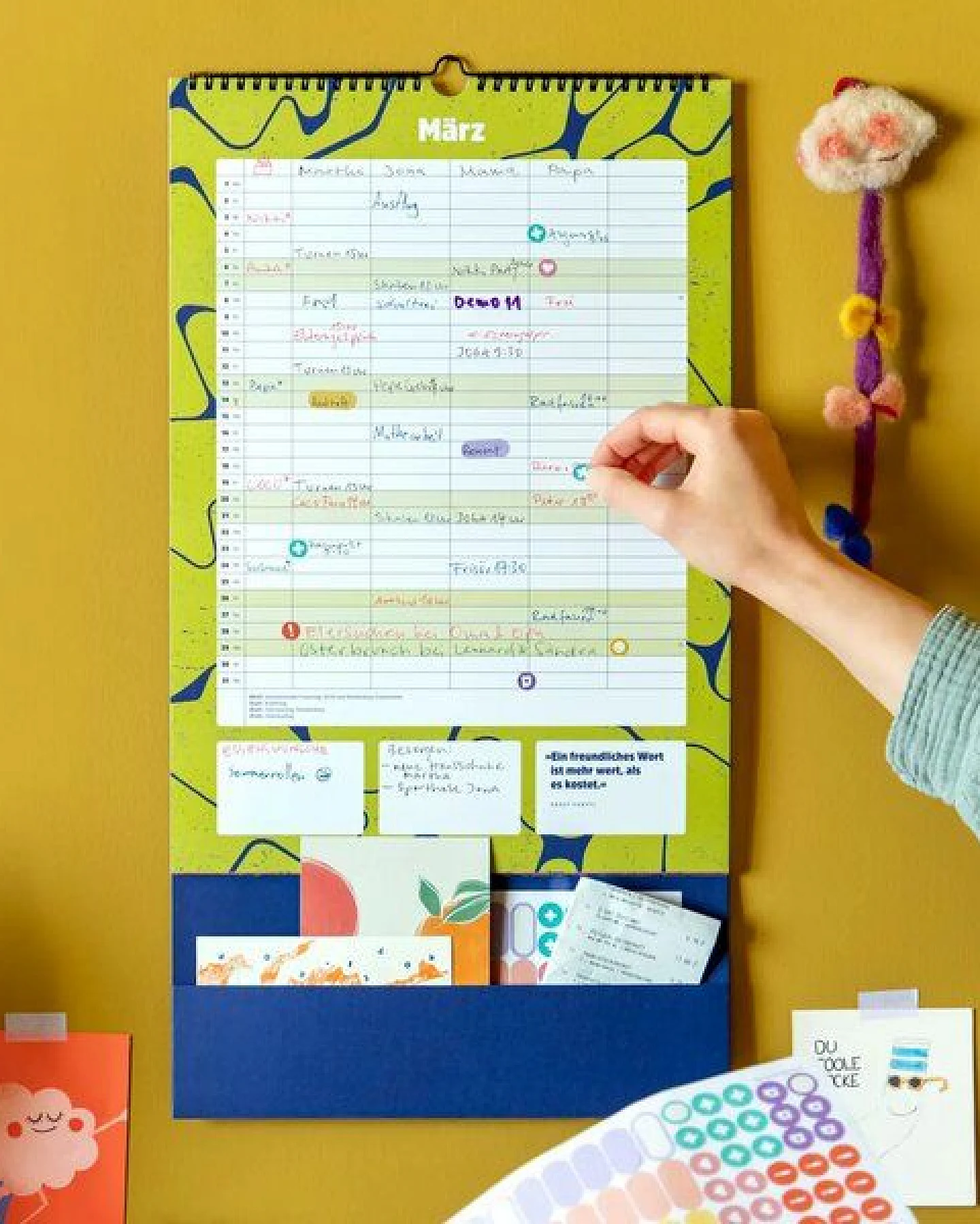 Ein guter Plan Familienkalender »Halbwegs entspannt durch 2027 mit der Familie« – Ansicht 3