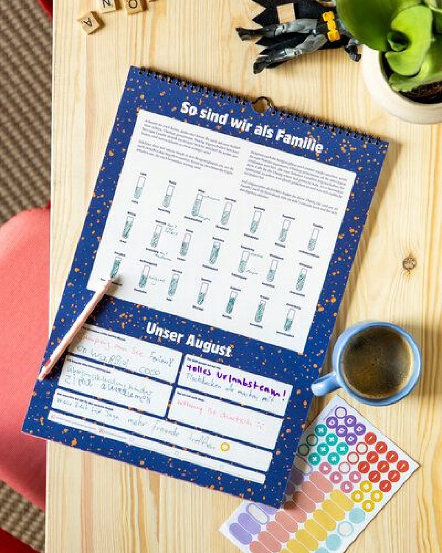 Ein guter Plan Familienkalender »Halbwegs entspannt durch 2027 mit der Familie« – Ansicht 4