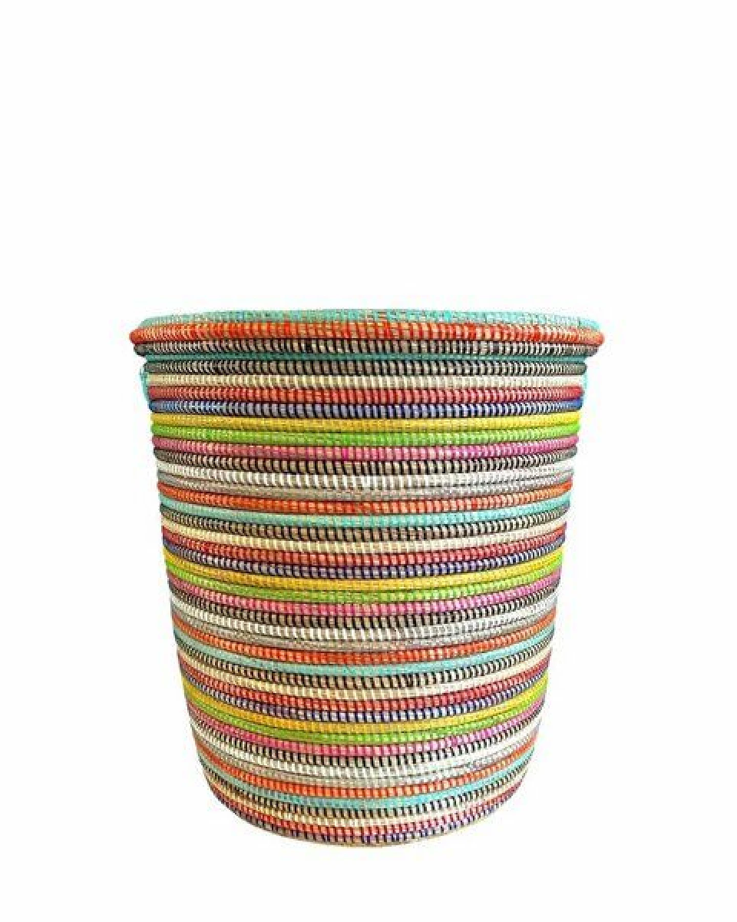 SWANE-Design Afrikanischer Wäschekorb - Flachdeckel – Ansicht 2