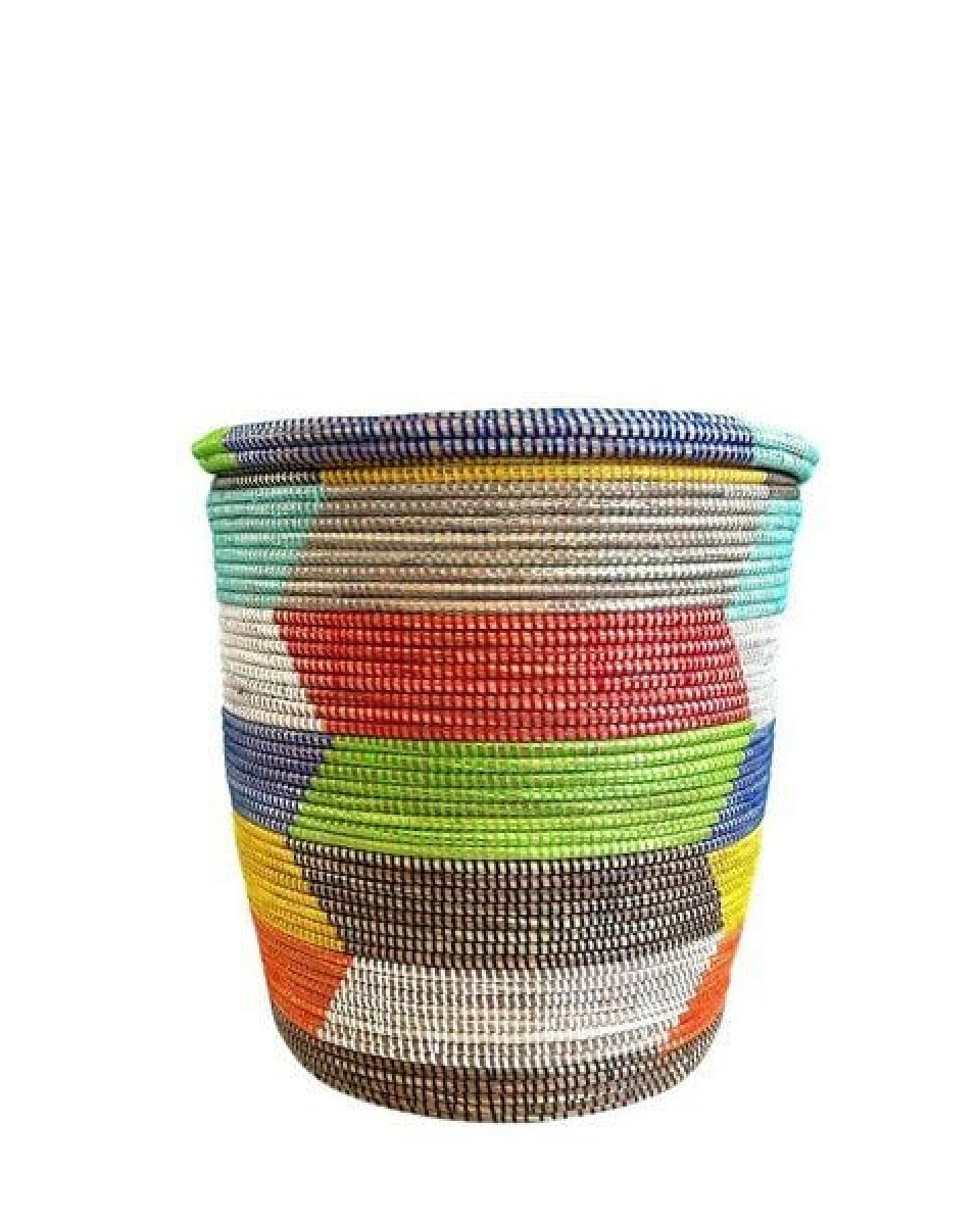 SWANE-Design Afrikanischer Wäschekorb - Flachdeckel – Ansicht 2