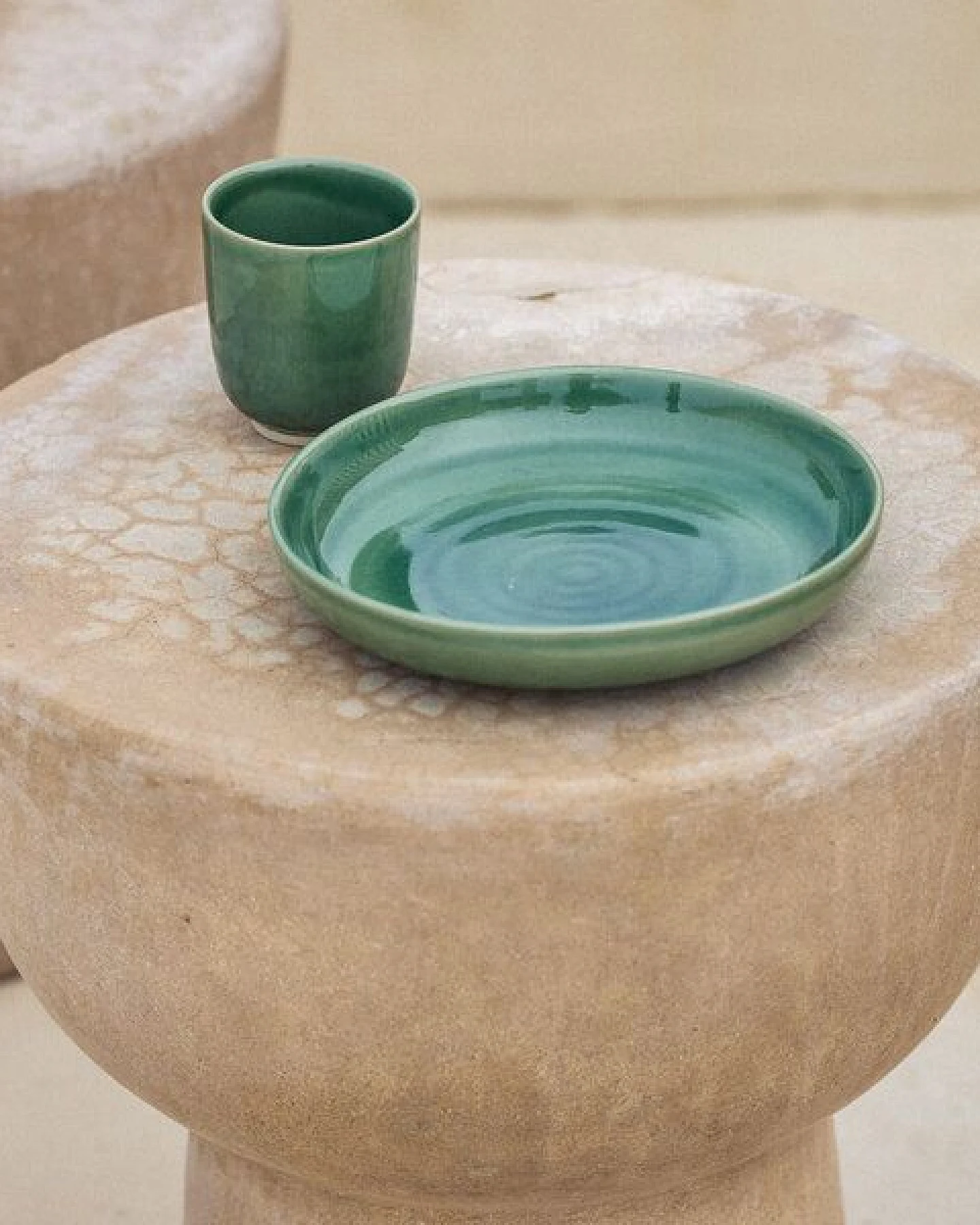 onomao Handgemachter Becher aus Steinzeug – Ansicht 3