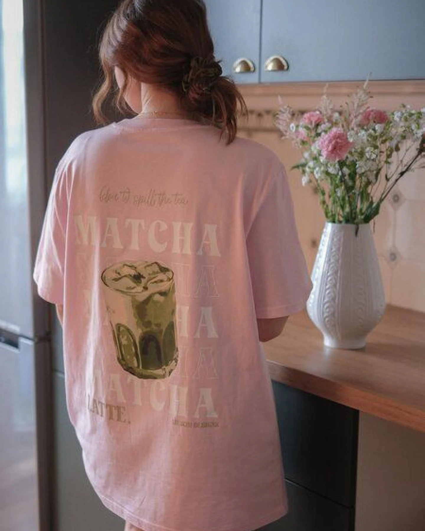 LITSCHI DESIGNS MATCHA SHIRT – Ansicht 4