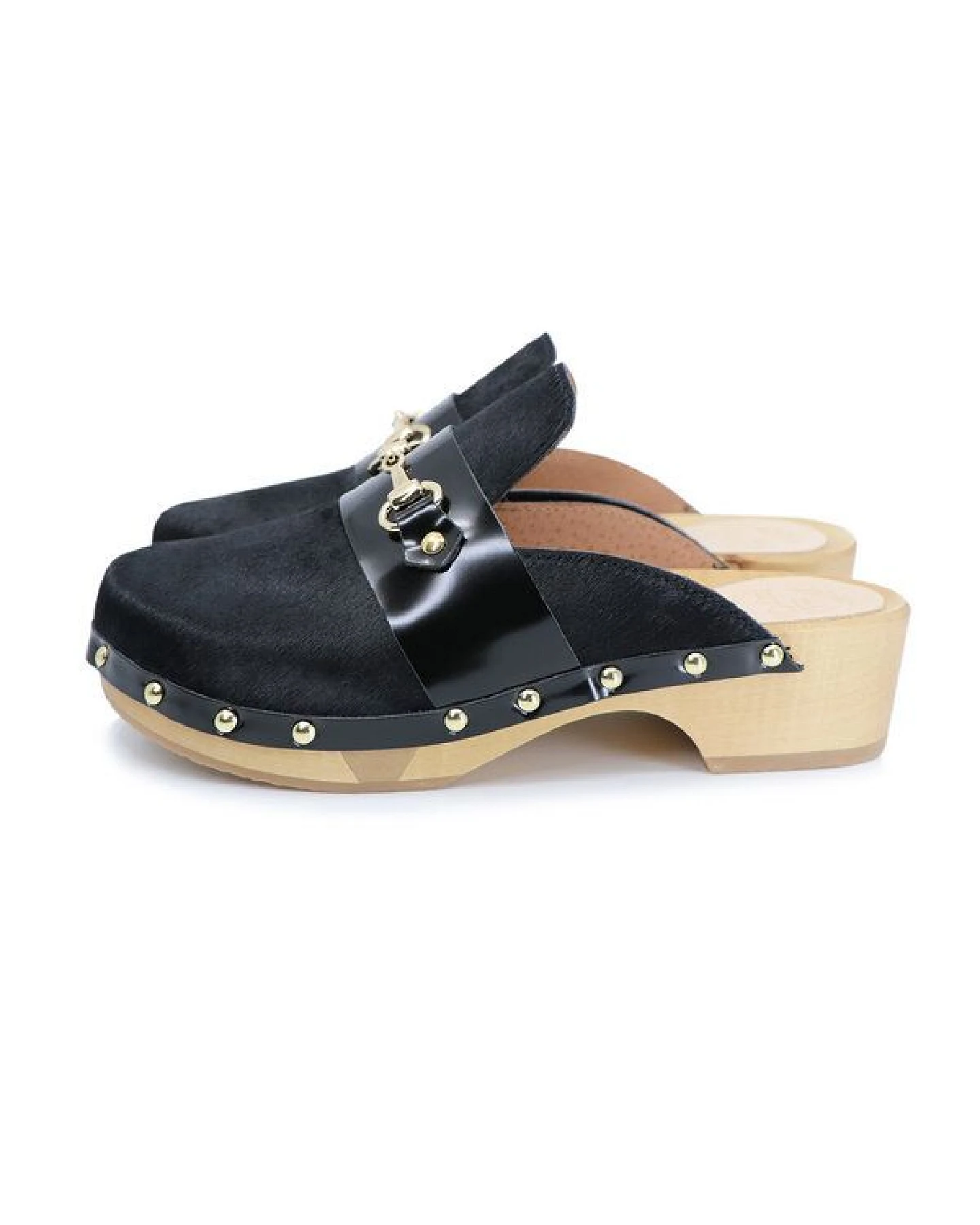CAVALLINO - flexible Sohle mit Ziertrense - Premium Holz Clogs von me&myClogs - low heel – Ansicht 3