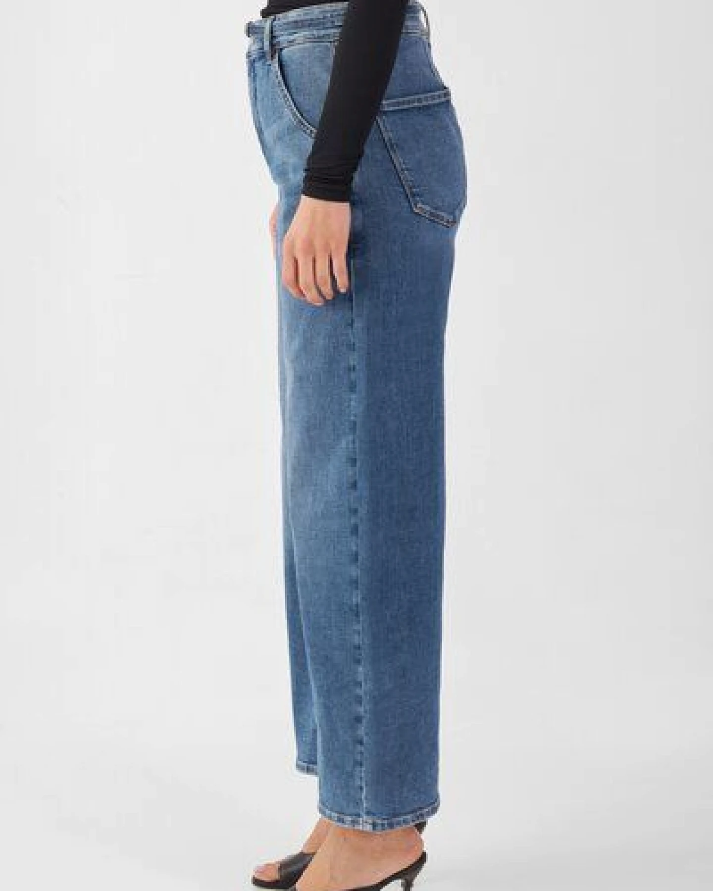 DAWN Jeans BLINK Wide Barrel Vintage Blue – Ansicht 3