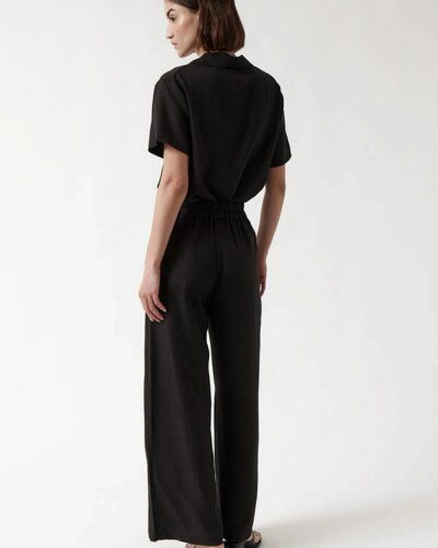 amt.studio "Orchid Pants" elegante fallende Tencel Hose mit Gummizug – Ansicht 3