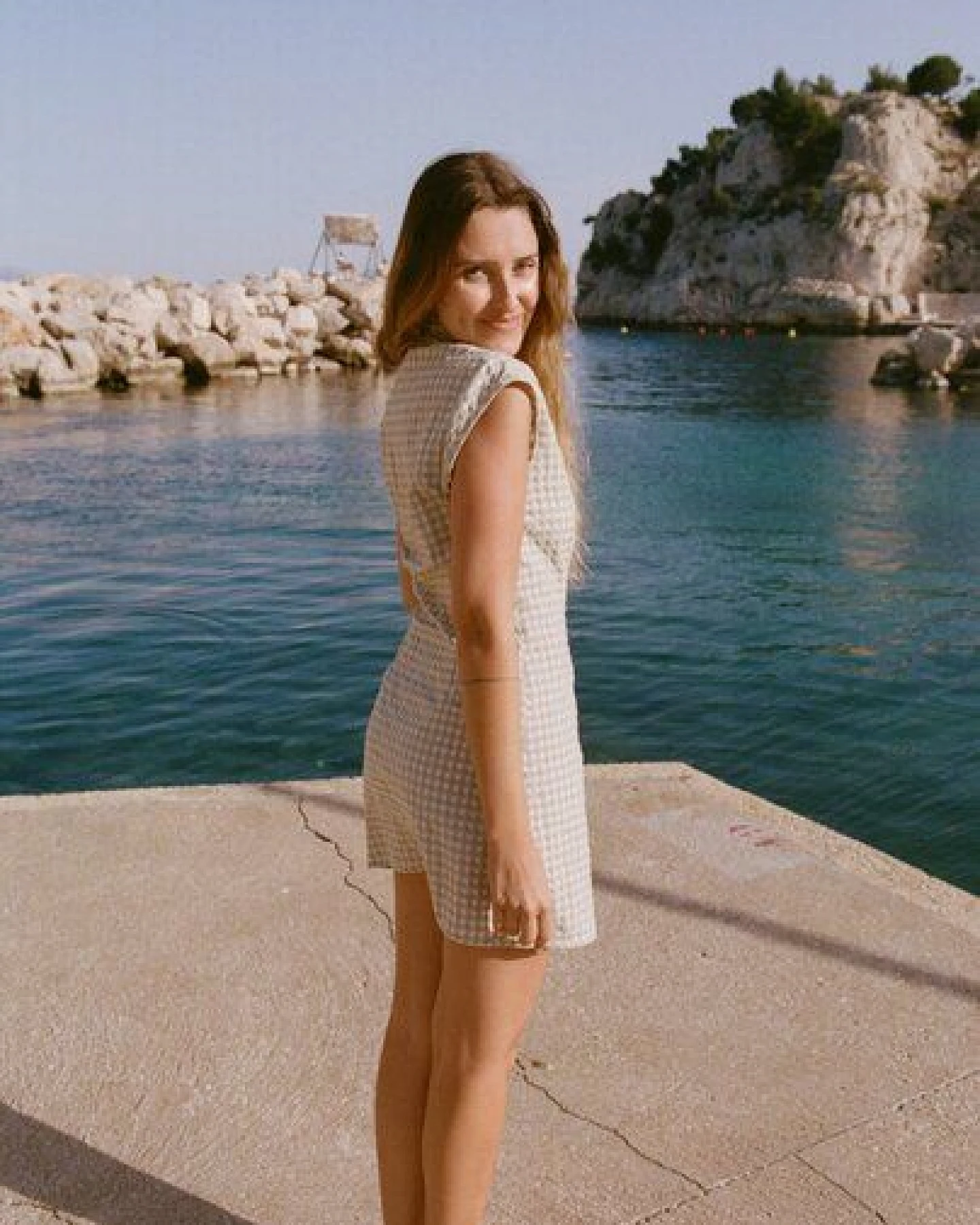 Kleid Marlène Rougier x Nénés – Vichy-Karomuster – Ansicht 4