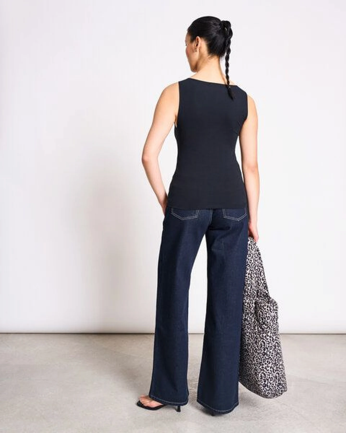 JAN N JUNE Boat Neck Top FELIS GOTS – Ansicht 2