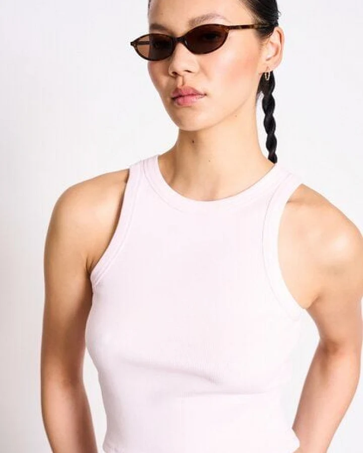 JAN N JUNE Rib Tank-Top PORTO