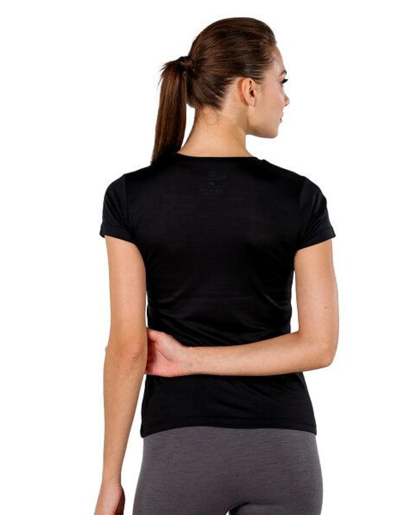 Woolona Rundhals-T-Shirt - Pera - 100% Merinowolle – Ansicht 2