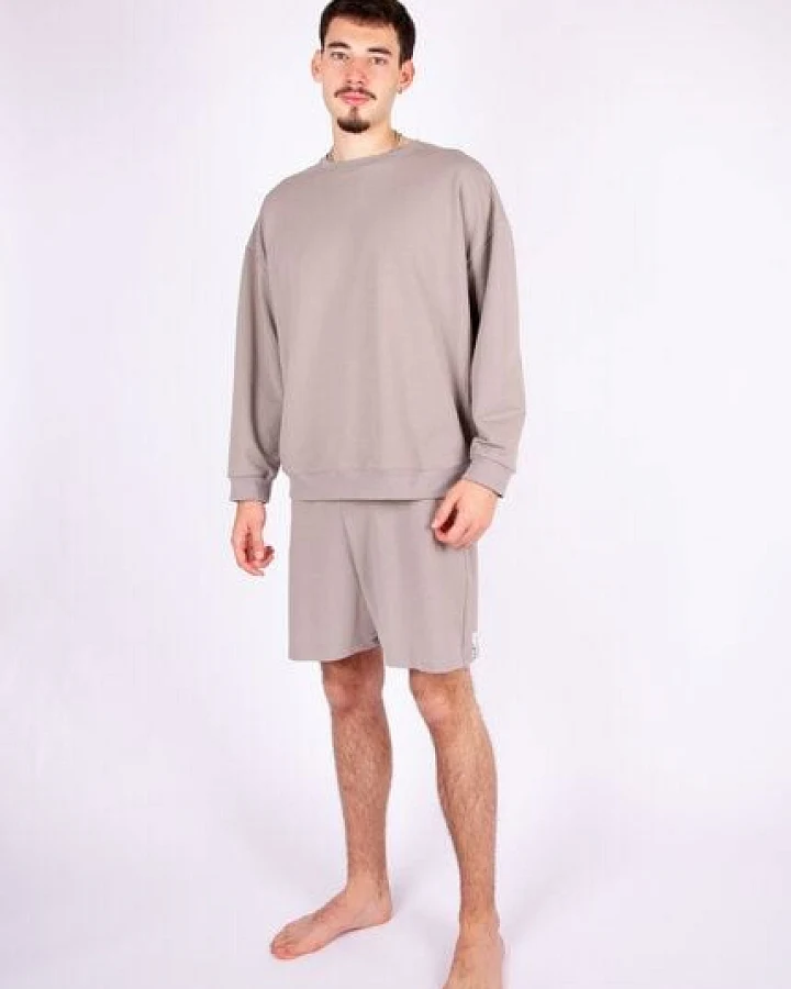 ÆVRIL Unisex Sweatshirt // Dolphin Grey // Bio-Baumwolle