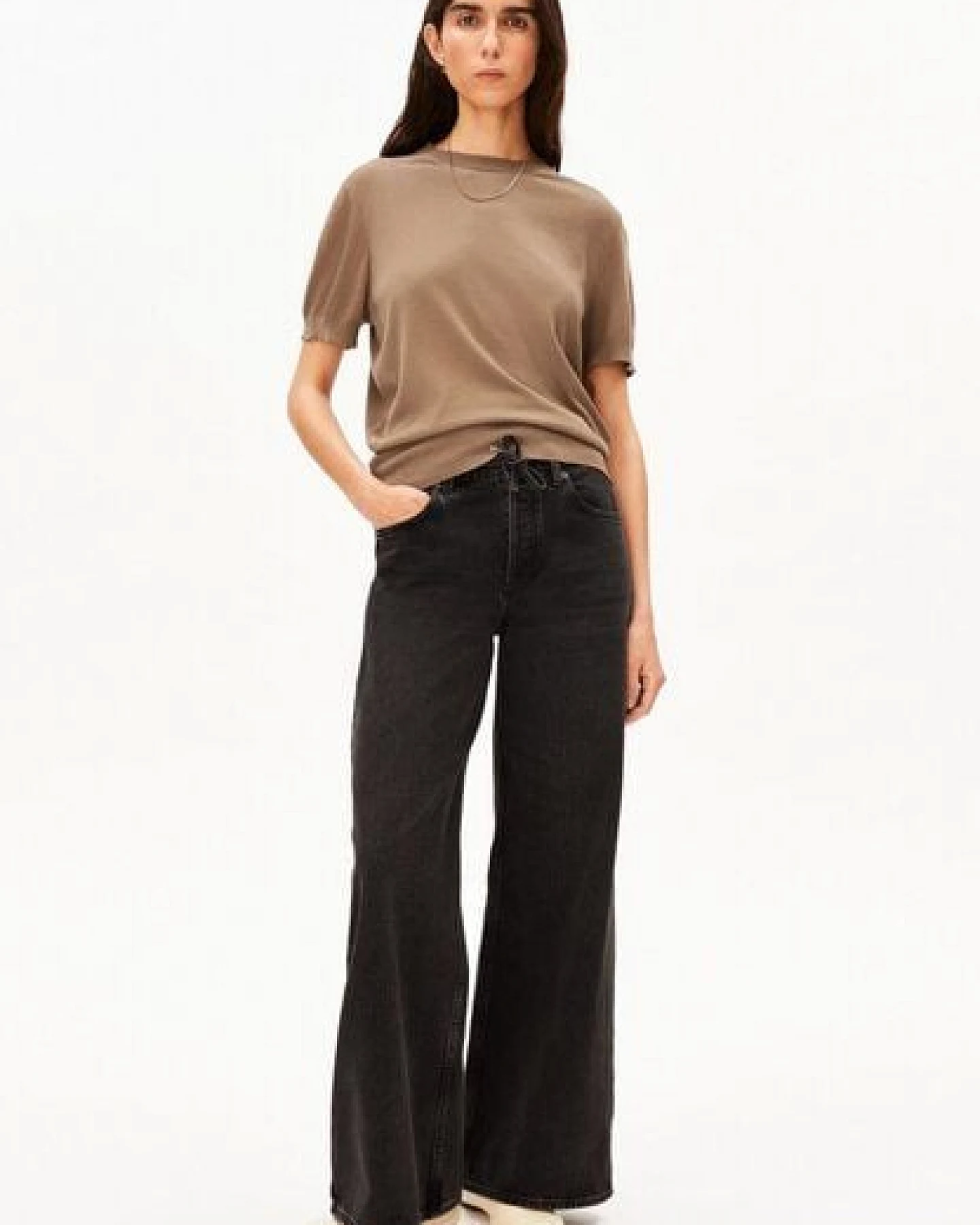ARMEDANGELS FINE KNIT Damen Strickshirt aus TENCEL Modal Mix – Ansicht 4