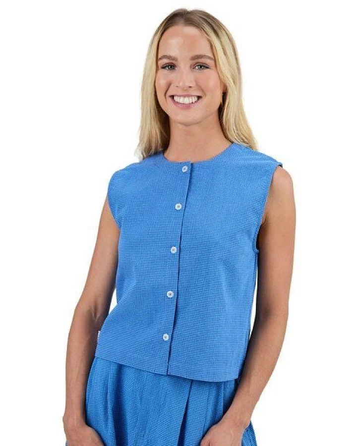Brava Fabrics Bluse Checks Button Up