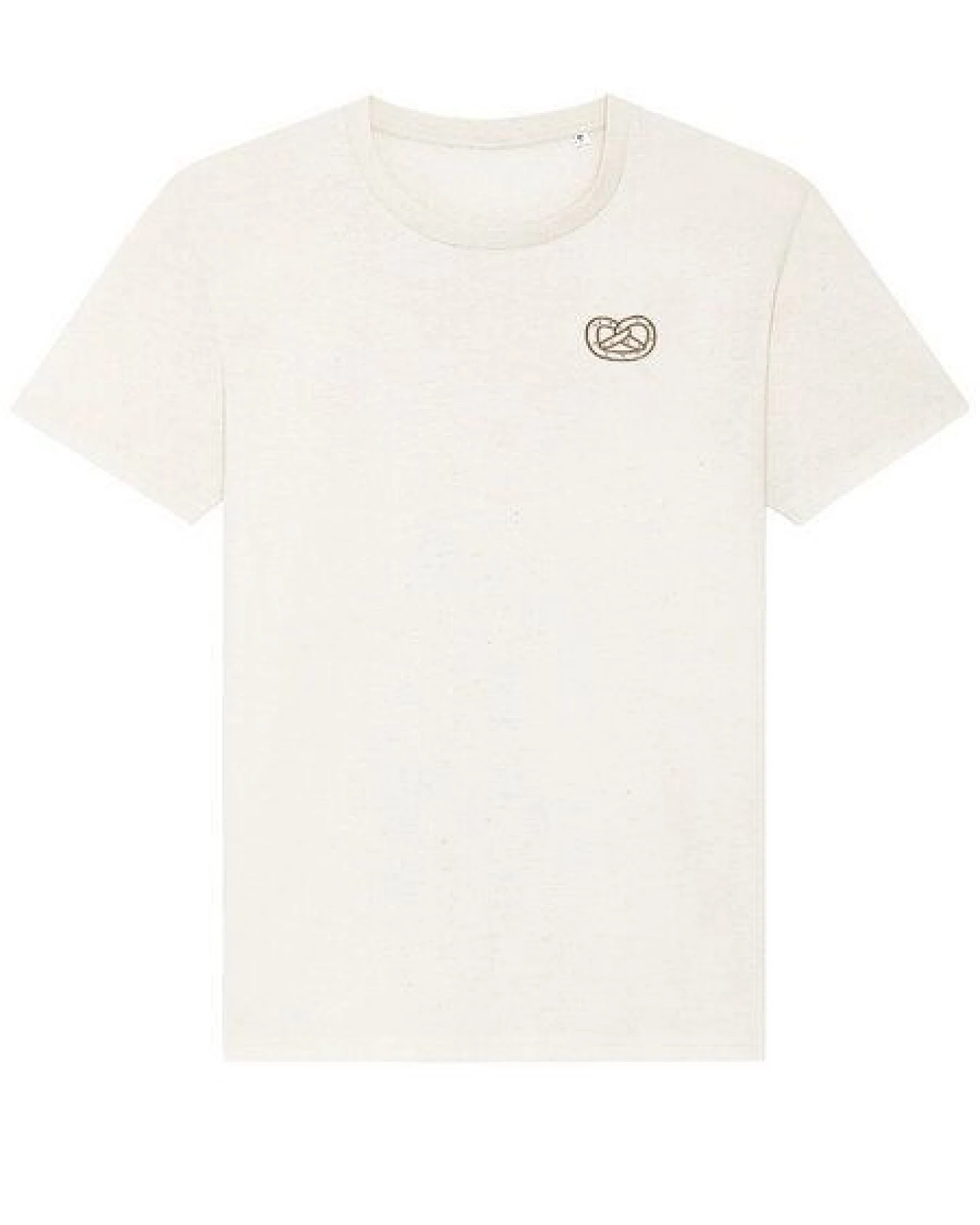 Kultgut Artdesign - Shirt aus recycelter Biobaumwolle / Brezel – Ansicht 2