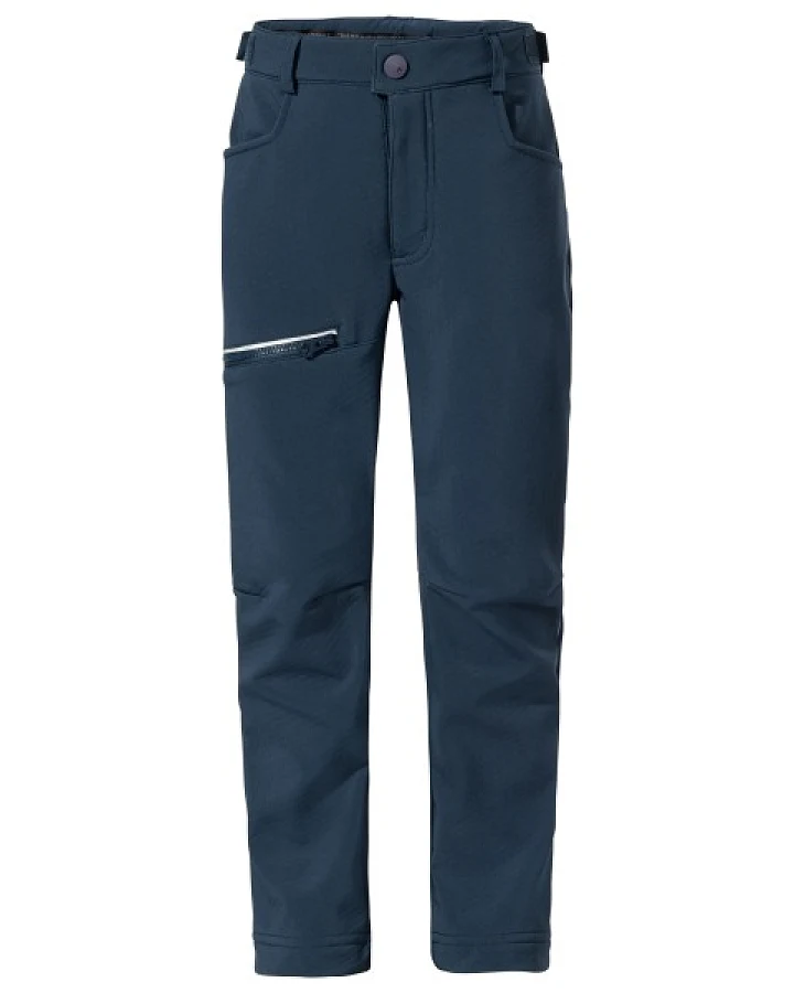 Vaude - Kid's Qimsa Softshell Pants - Softshellhose Gr 122/128 blau