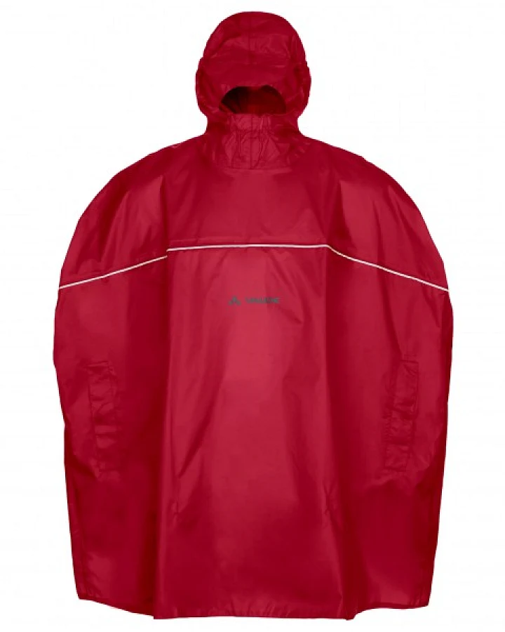 Vaude - Kid's Grody Poncho Gr M rot