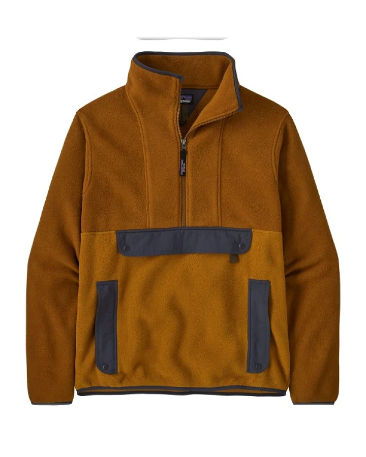Patagonia - Synch Anorak - Fleecepullover Gr XXS braun