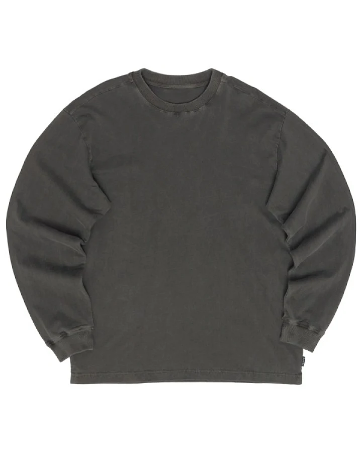 Mazine - Natural Dye Longsleeve - Longsleeve Gr XL grau