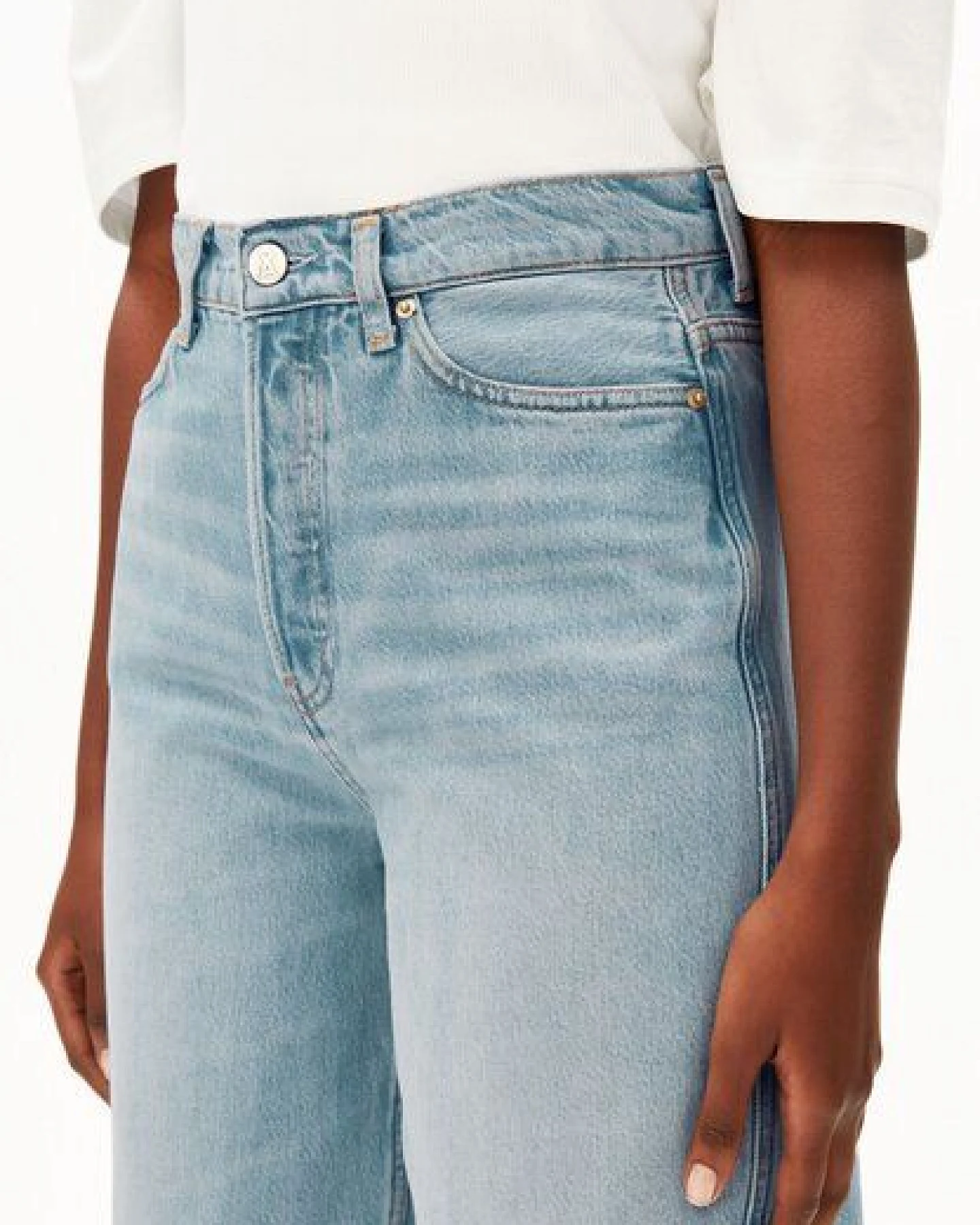 ARMEDANGELS BAARLY BARREL Damen Bio-Baumwoll Mix Non-Stretch – Ansicht 3