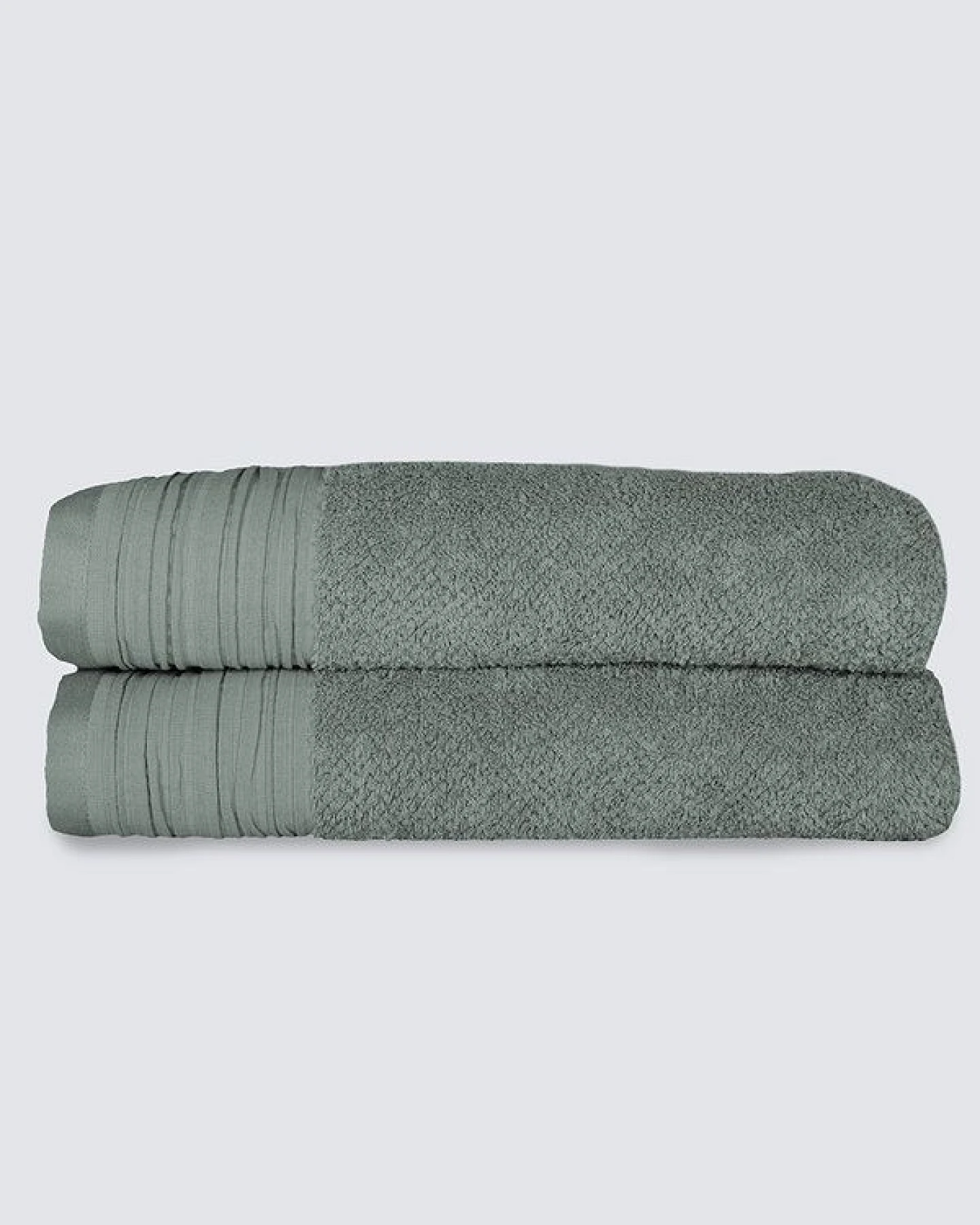 jilda-tex 2er Set Premium Duschtuch Handtuch Gästetuch 100% Bio-Baumwolle – Ansicht 3