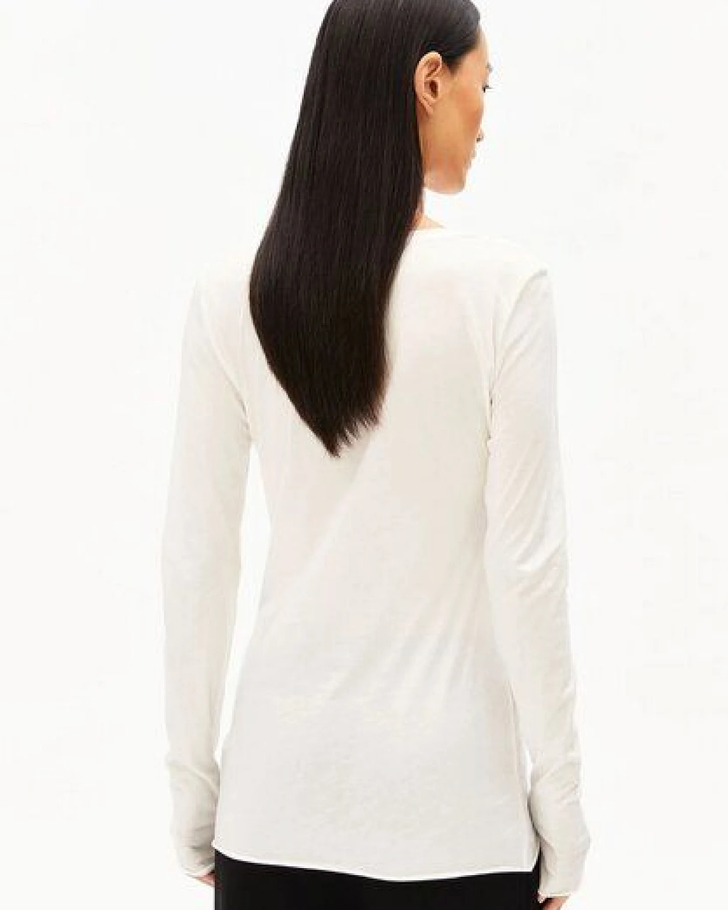 ARMEDANGELS EINIAARA SOFT Damen Longsleeve aus Bio-Baumwolle – Ansicht 2