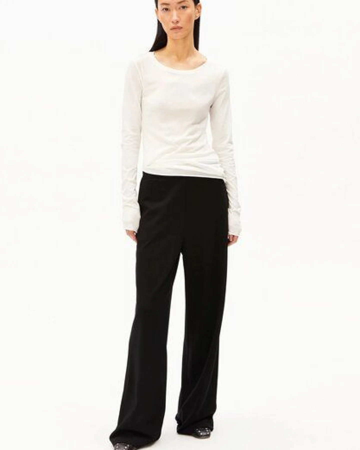 ARMEDANGELS EINIAARA SOFT Damen Longsleeve aus Bio-Baumwolle – Ansicht 4