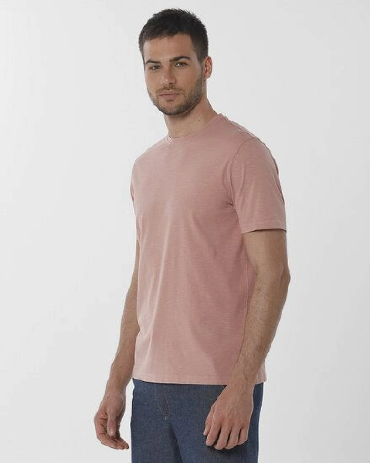 ORGANICATION Natural Garment Dyed T-Shirt aus Bio-Baumwolle – Ansicht 3