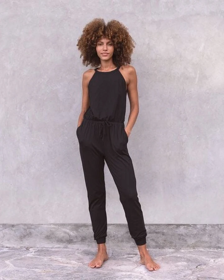 Produktseite: Jaya PARIS - Jumpsuit aus TENCEL/Biobaumwollmix