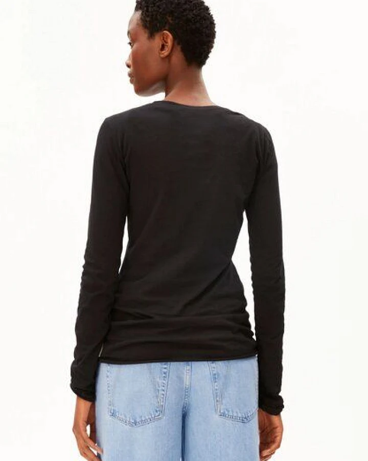 Produktseite: ARMEDANGELS EINIAARA SOFT Damen Longsleeve aus Bio-Baumwolle