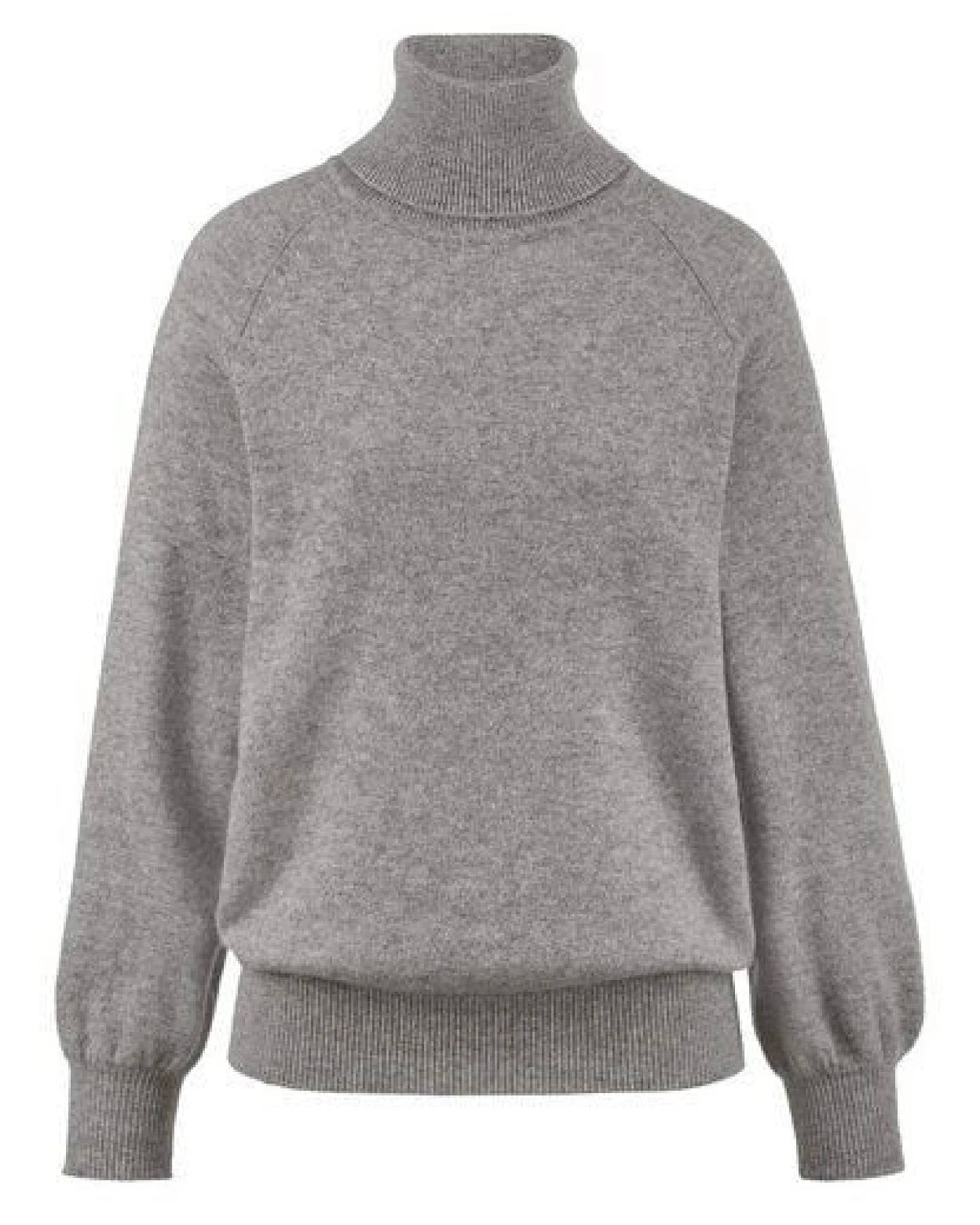 hessnatur Strick Rollkragen Pullover Relaxed BETTER RECYCLING aus reinem Kaschmir – Ansicht 3