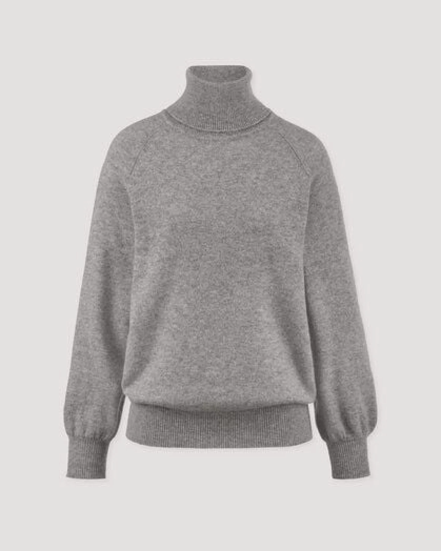 hessnatur Strick Rollkragen Pullover Relaxed BETTER RECYCLING aus reinem Kaschmir – Ansicht 4