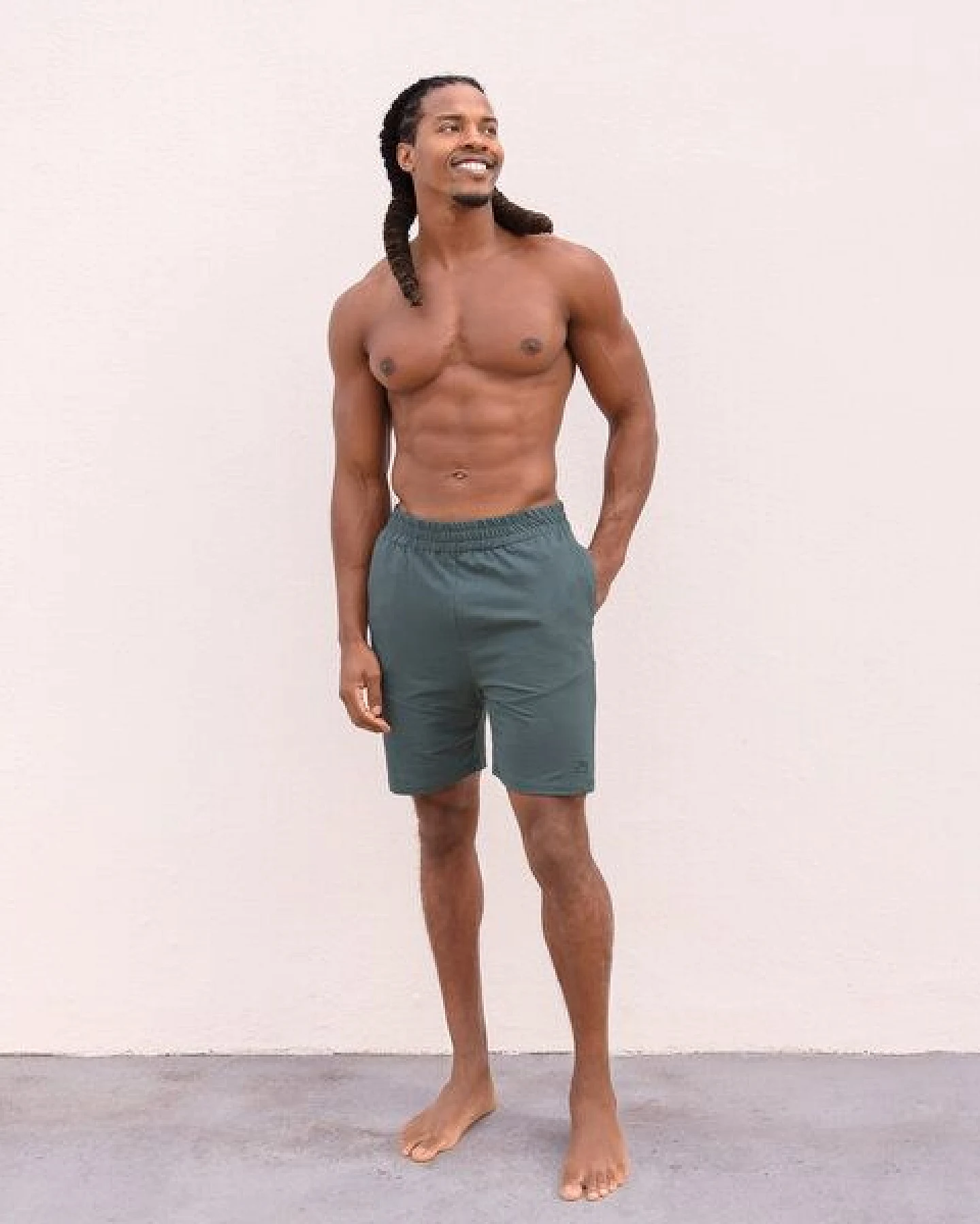 Jaya AXEL UNI - Männer - lockere Shorts für Yoga und Freizeit aus Biobaumwolle – Ansicht 3
