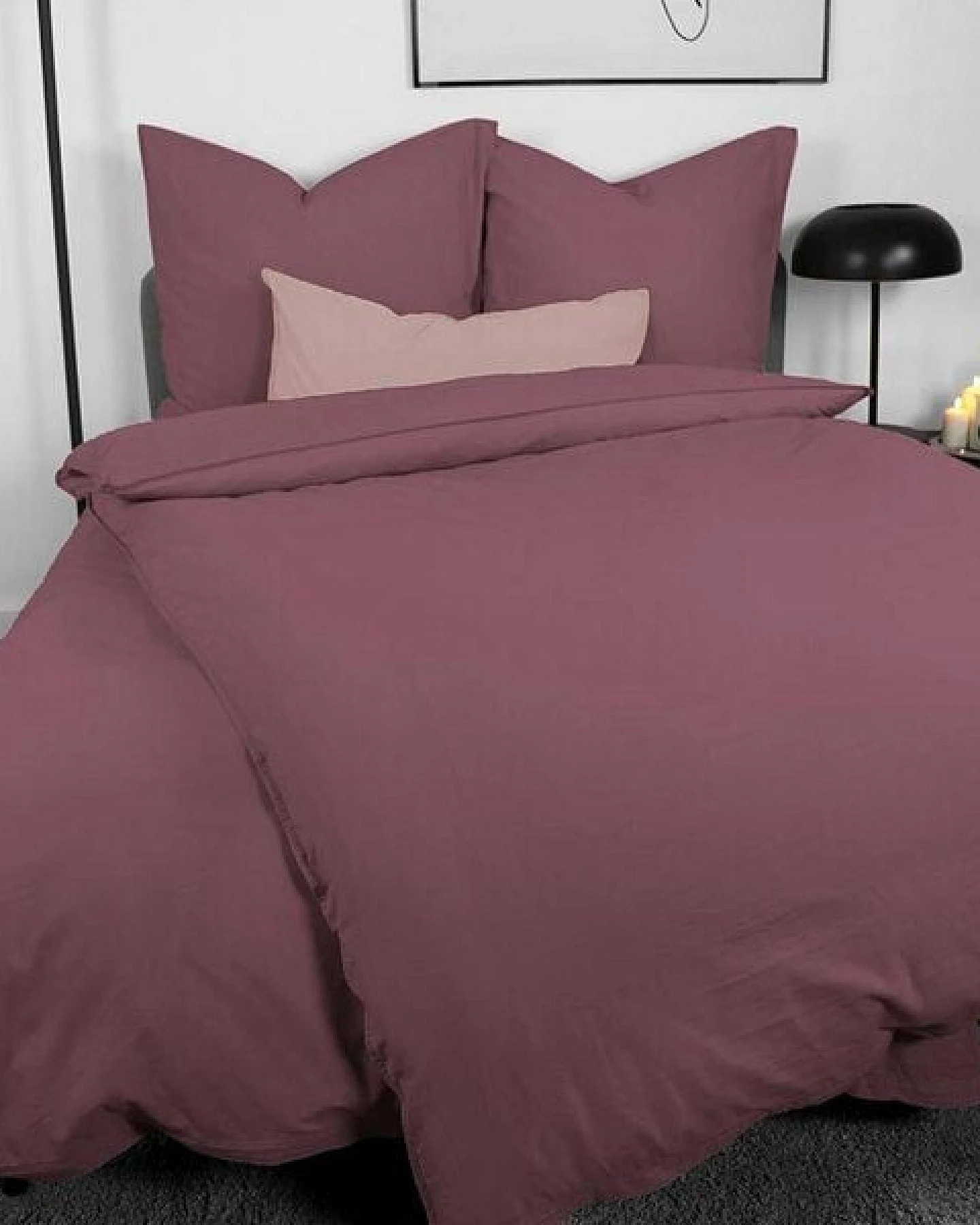 jilda-tex Bettwäsche 100% Bio-Baumwolle 135x200cm / 155x220cm 200x200cm – Ansicht 2