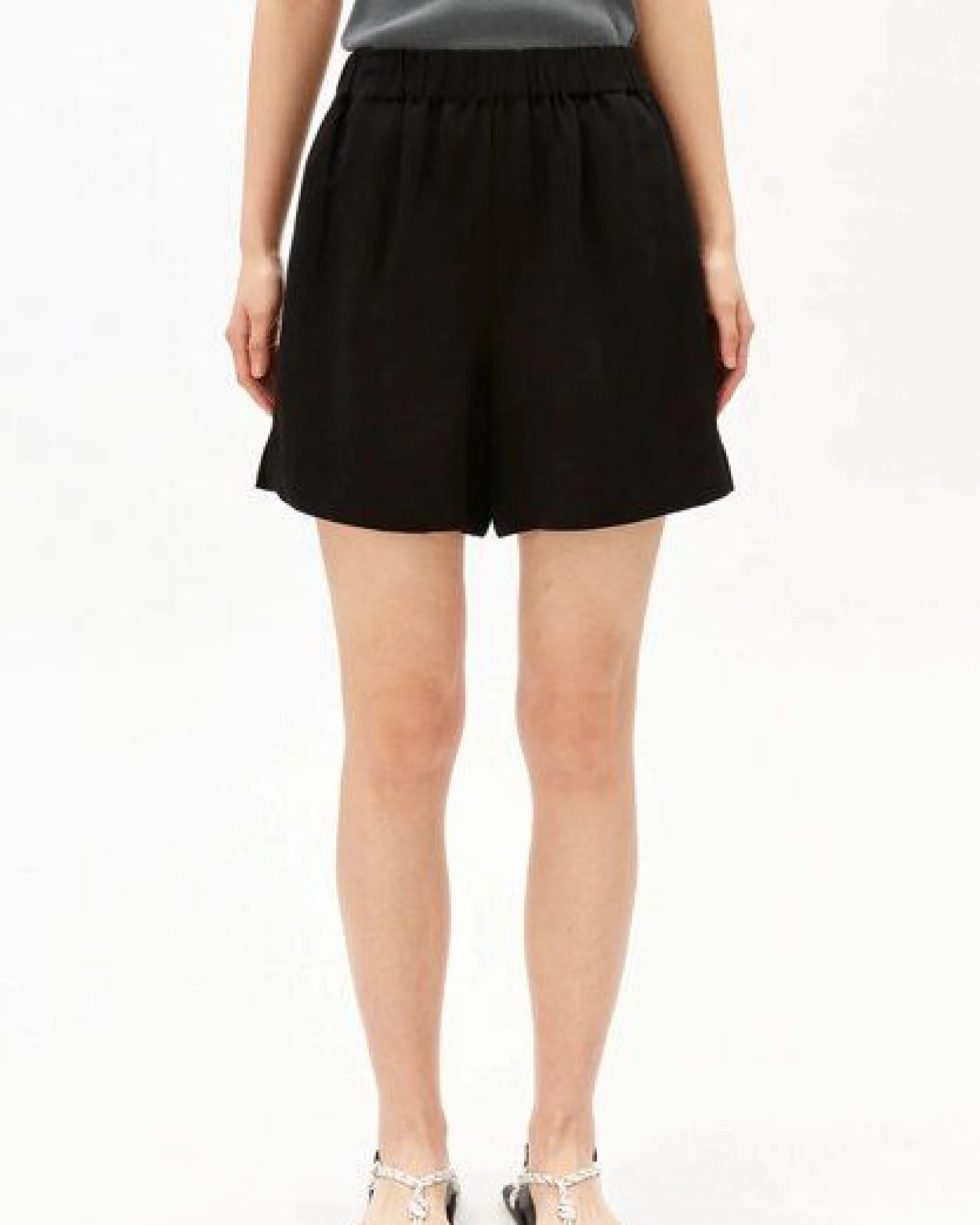 Armedangels - Linen Blend Pull On Short – Ansicht 3