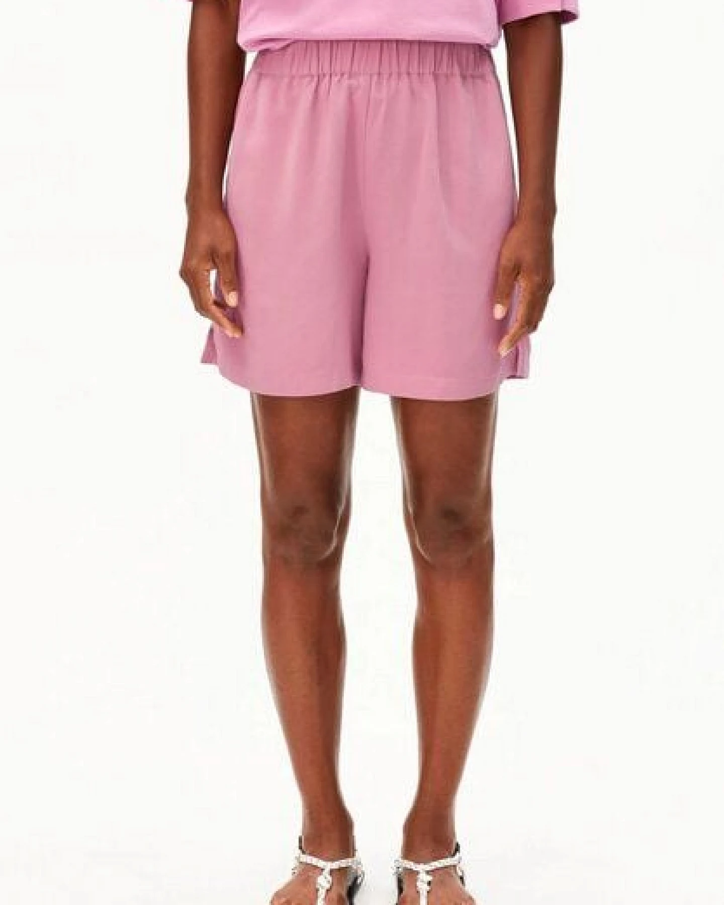 Armedangels - Linen Blend Pull On Short – Ansicht 4