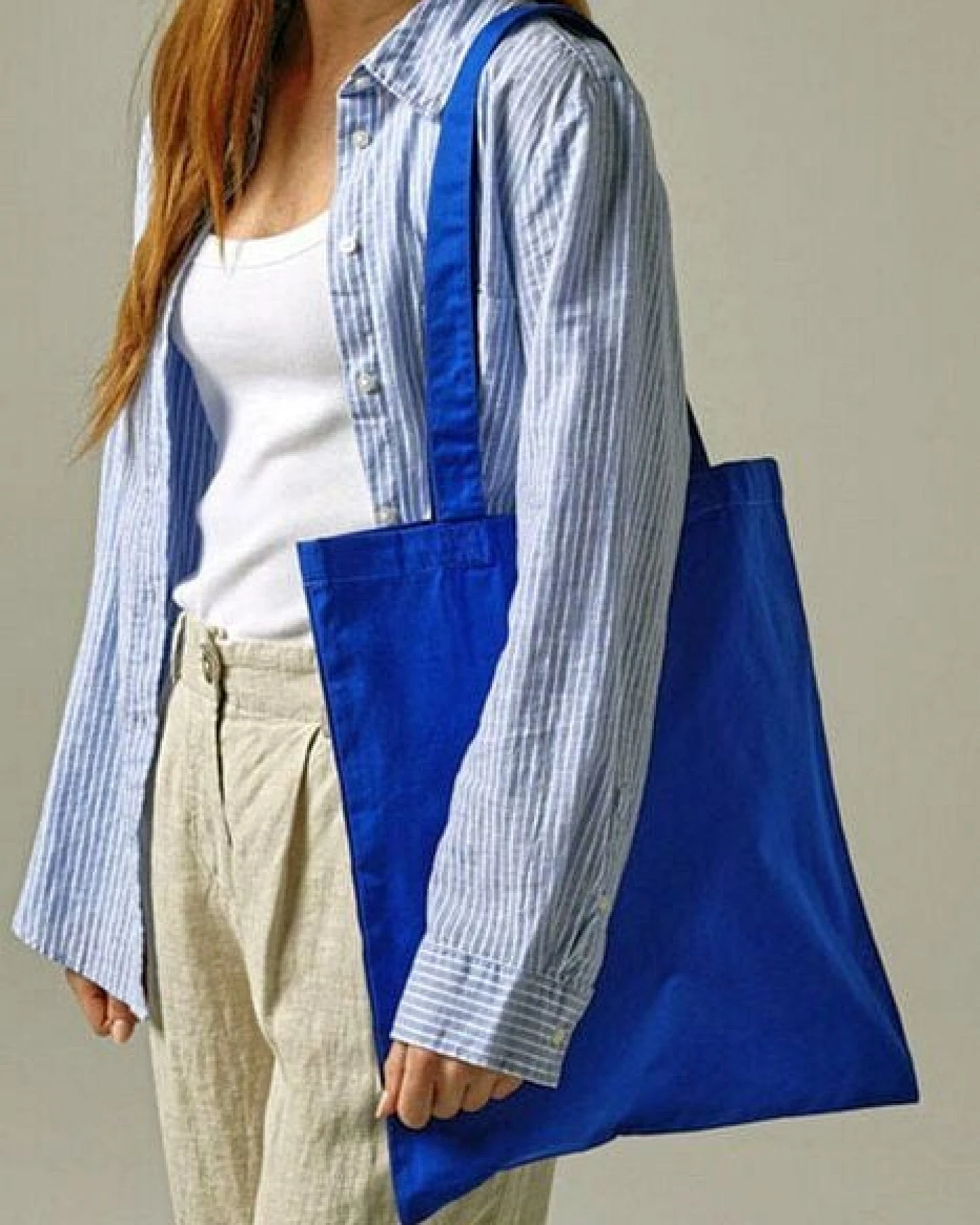Westford Mill Organic Premium Cotton Bag Shopper – Ansicht 2