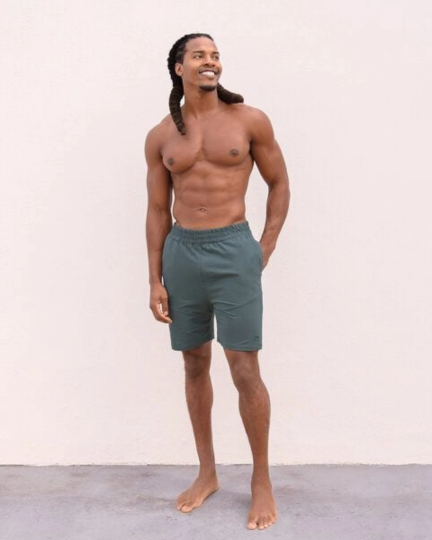 Jaya AXEL UNI - Männer - lockere Shorts für Yoga und Freizeit aus Biobaumwolle – Ansicht 3