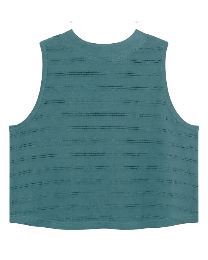 DEDICATED - Women's Top Namsos - Top Gr XS türkis