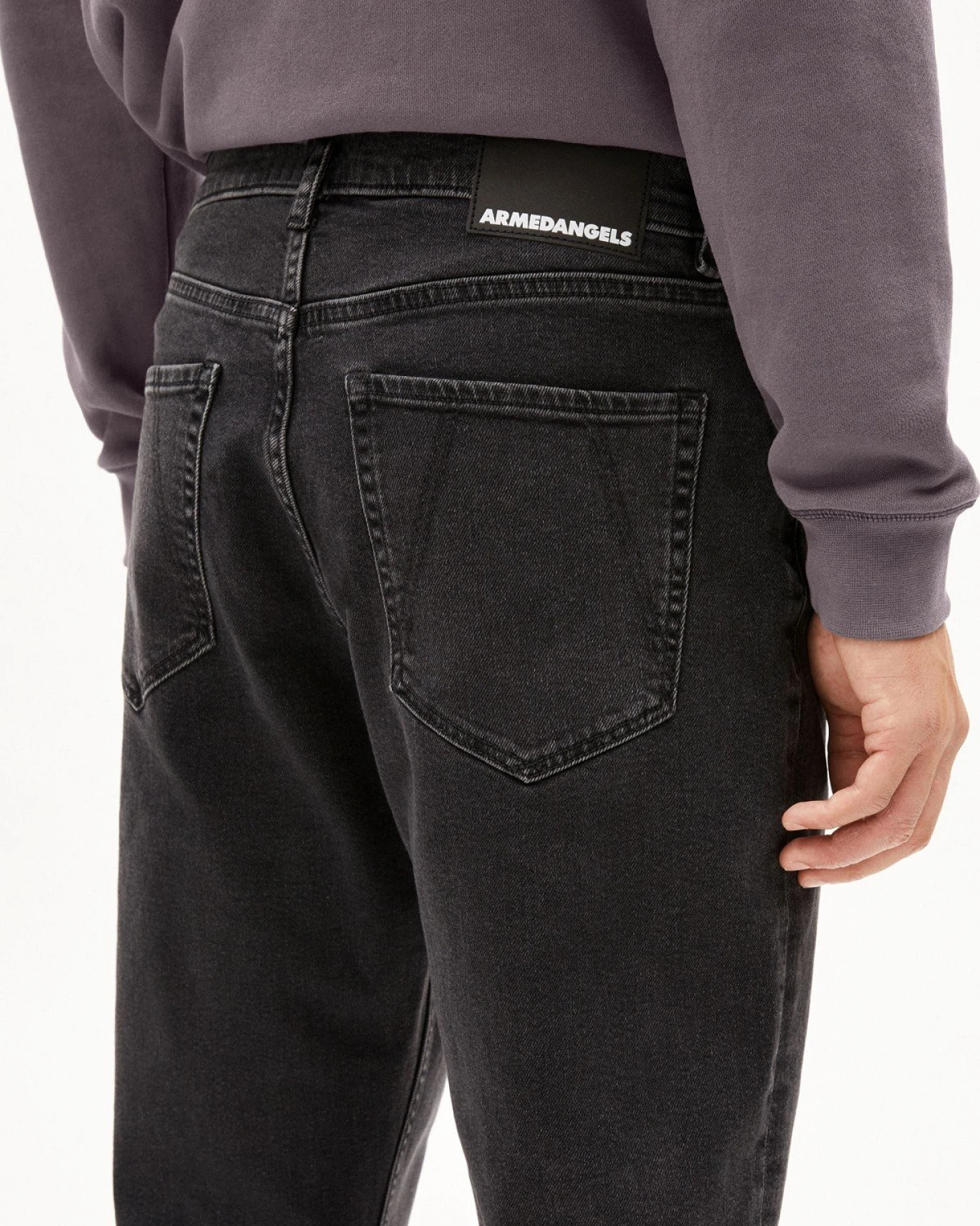 Jeans Aarjo Tarpa Black Washed Authentic – Ansicht 4