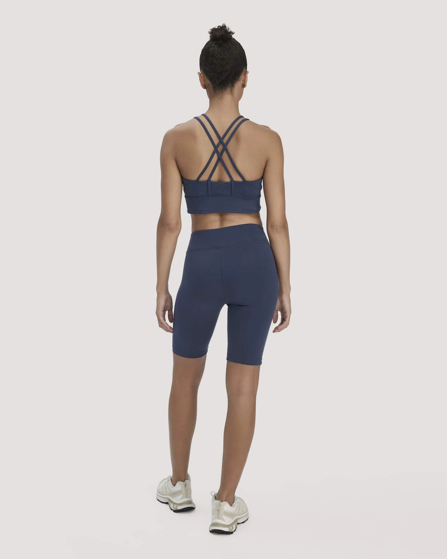 hessnatur Loungewear Shorts Fitted ACTIVE LIGHT aus Bio-Baumwolle - blau - Größe S/k – Ansicht 2