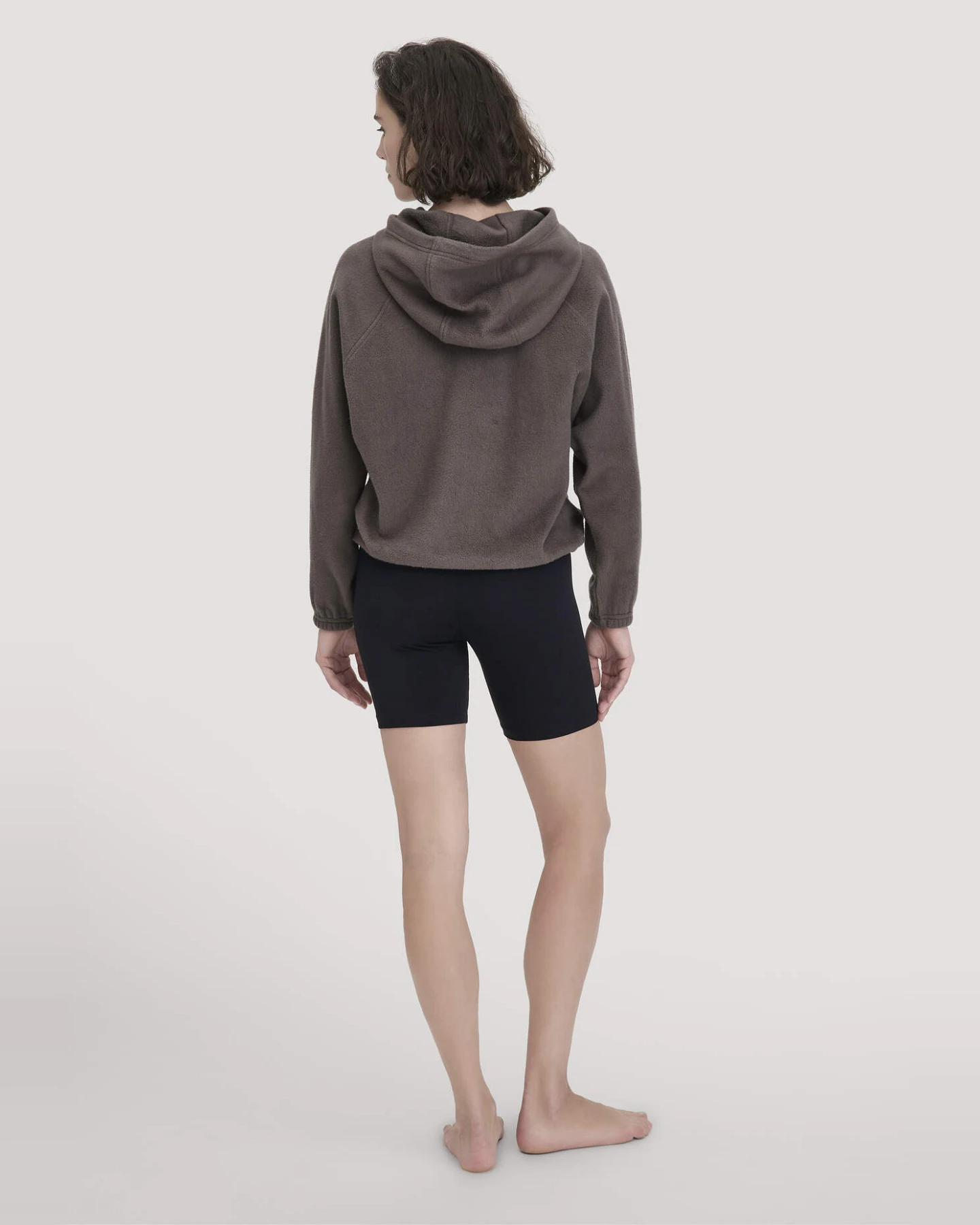 hessnatur Loungewear Shorts Fitted ACTIVE LIGHT aus Bio-Baumwolle - schwarz - Größe XS/l – Ansicht 2