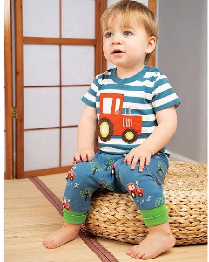 Frugi Pumphose Traktor Tractor Fields